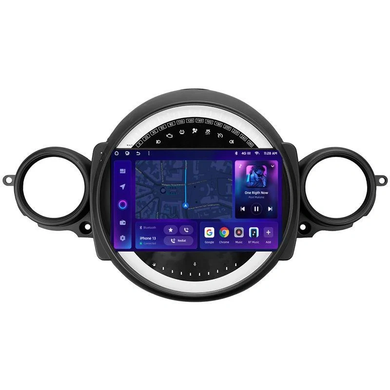 Navigație Auto MOSS M2 MINI 2007-2016 4+32GB 9″ IPS Octa-core 1.6Ghz, Android 10, 4G, Bluetooth 5.1 și DSP pentru o experiență completă la volan