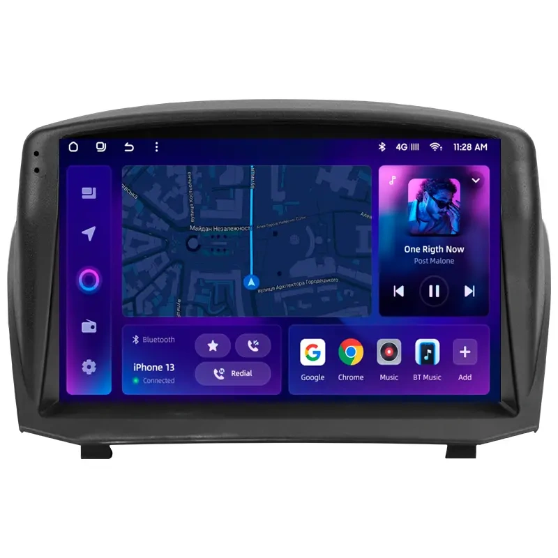 Navigație Auto MOSS M2 Ford Fiesta 6 2008-2019 9″ IPS Android 10 4G Bluetooth 5.1 DSP 4+32GB Octa-core