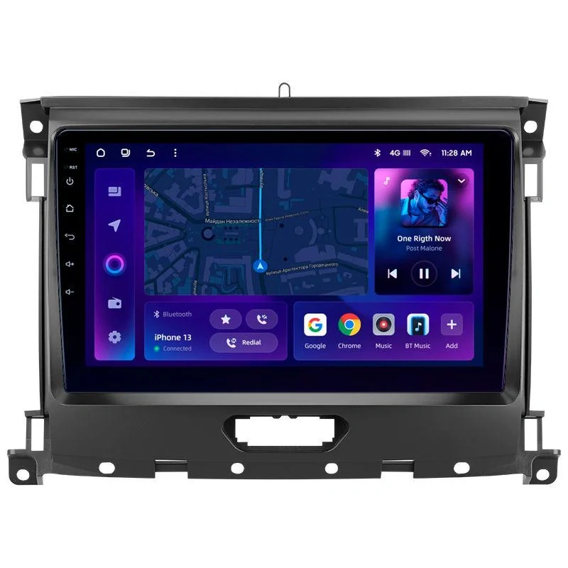 Navigație Auto MOSS M2 Ford Ranger P703 2015-2022 – Performanță și Conectivitate Avansată 4+64GB, Android 10, Android Auto, Bluetooth 5.1, DSP, 9" IPS