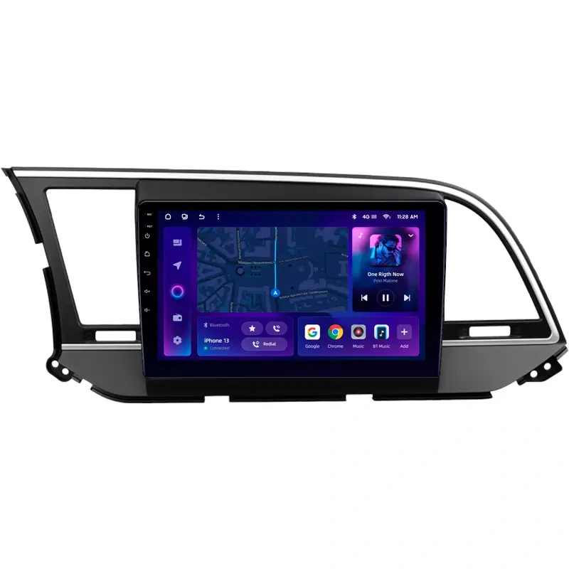 Navigație Auto MOSS M2 pentru Hyundai Elantra 6 (2015-2018) – Ecran 9″ IPS, Android 10, Octa-core, 4G, Bluetooth 5.1 și DSP Audio