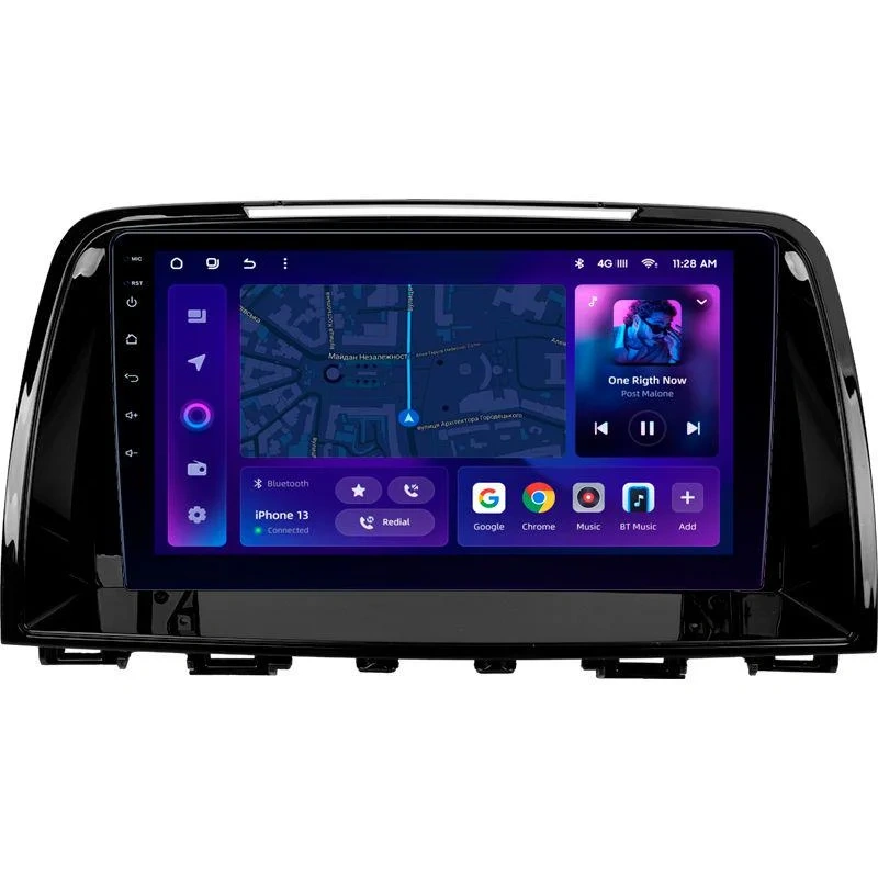 Navigatie Auto MOSS M2 Mazda 6 2012-2017 4+64GB 9″ IPS Octa-core 1.6GHz Android 4G Bluetooth 5.1 DSP – Performanță și Conectivitate Avansată