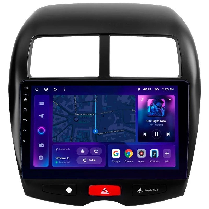 Navigație Auto MOSS M2 Mitsubishi ASX 1 2010-2016 – Android 10, Octa-core 1.6GHz, Bluetooth 5.1 și ecran IPS 10"