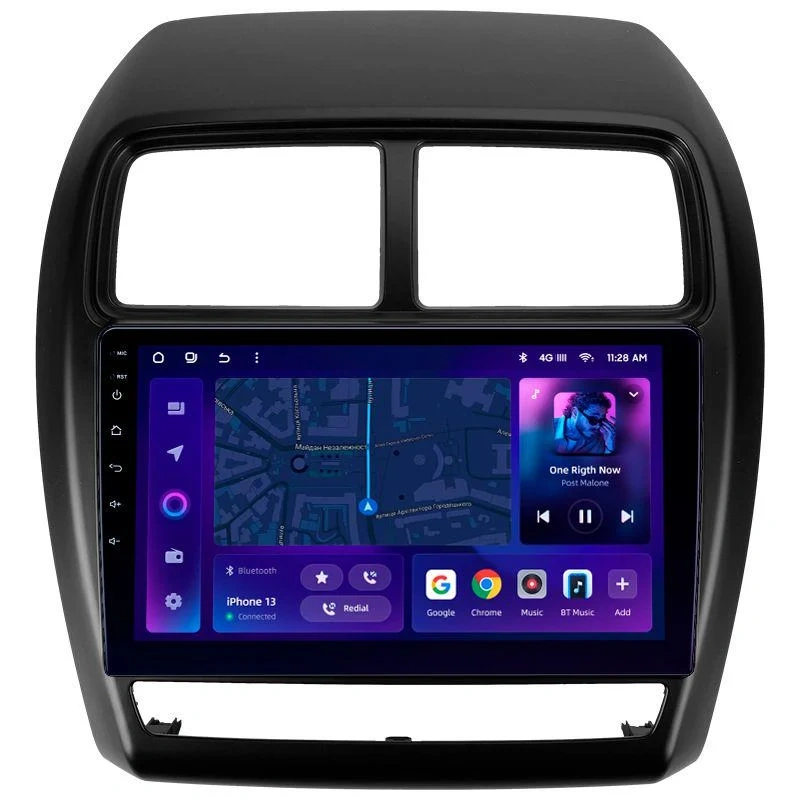 Navigație Auto MOSS M2 pentru Mitsubishi ASX 2 (2016-2023) cu Android 10, 4+64GB, Ecran 9” IPS și Bluetooth 5.1