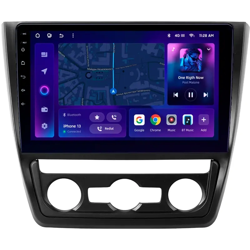 Navigatie Auto MOSS M2 Android 10 pentru Skoda Yeti 2014-2017, 4+64GB, 10″ IPS, Octa-core 1.6Ghz, 4G Bluetooth 5.1 DSP – Recenzie Completa