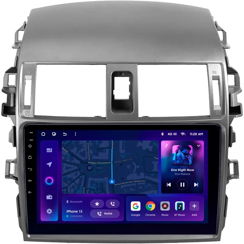 Navigatie Auto MOSS M2 Android 10 pentru Toyota Corolla 10 2006-2013, 4+64GB, 9″ IPS, Octa-core 1.6Ghz, 4G, Bluetooth 5.1, DSP – Recenzie Completa