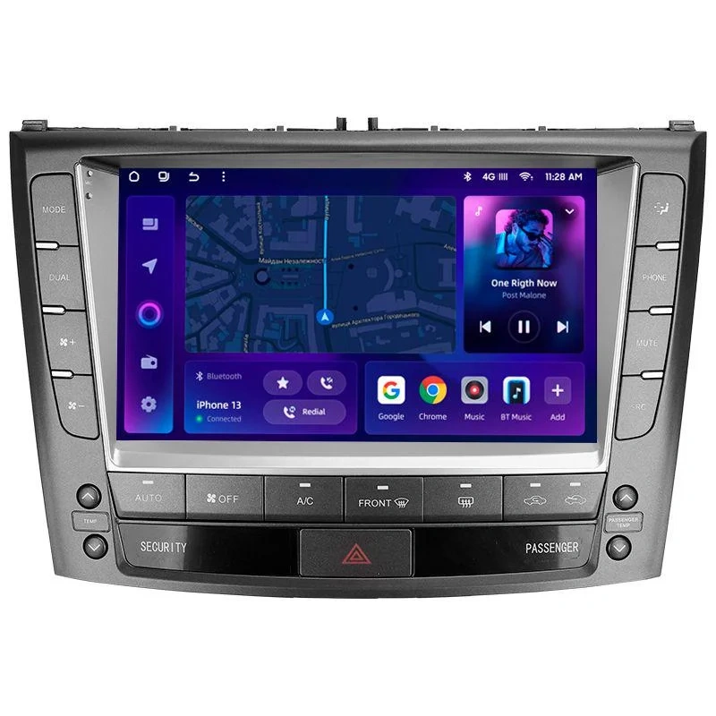 Navigație Auto MOSS M2 pentru Lexus IS 2005-2013 – Android 10, 9″ IPS, 4+64GB, Procesor Octa-core, 4G și Bluetooth 5.1 pentru Experiență Premium