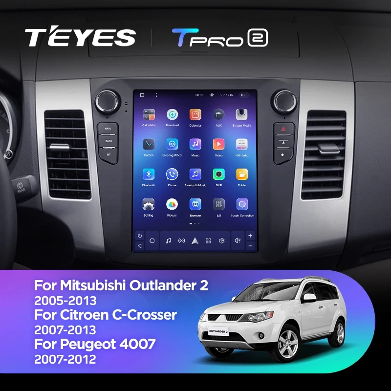 Navigație Auto TPRO 2 Peugeot 4007 2007-2012 4+64GB 9.7″ QLED — Teyes — Recenzie Detaliată, Testare & Recomandări