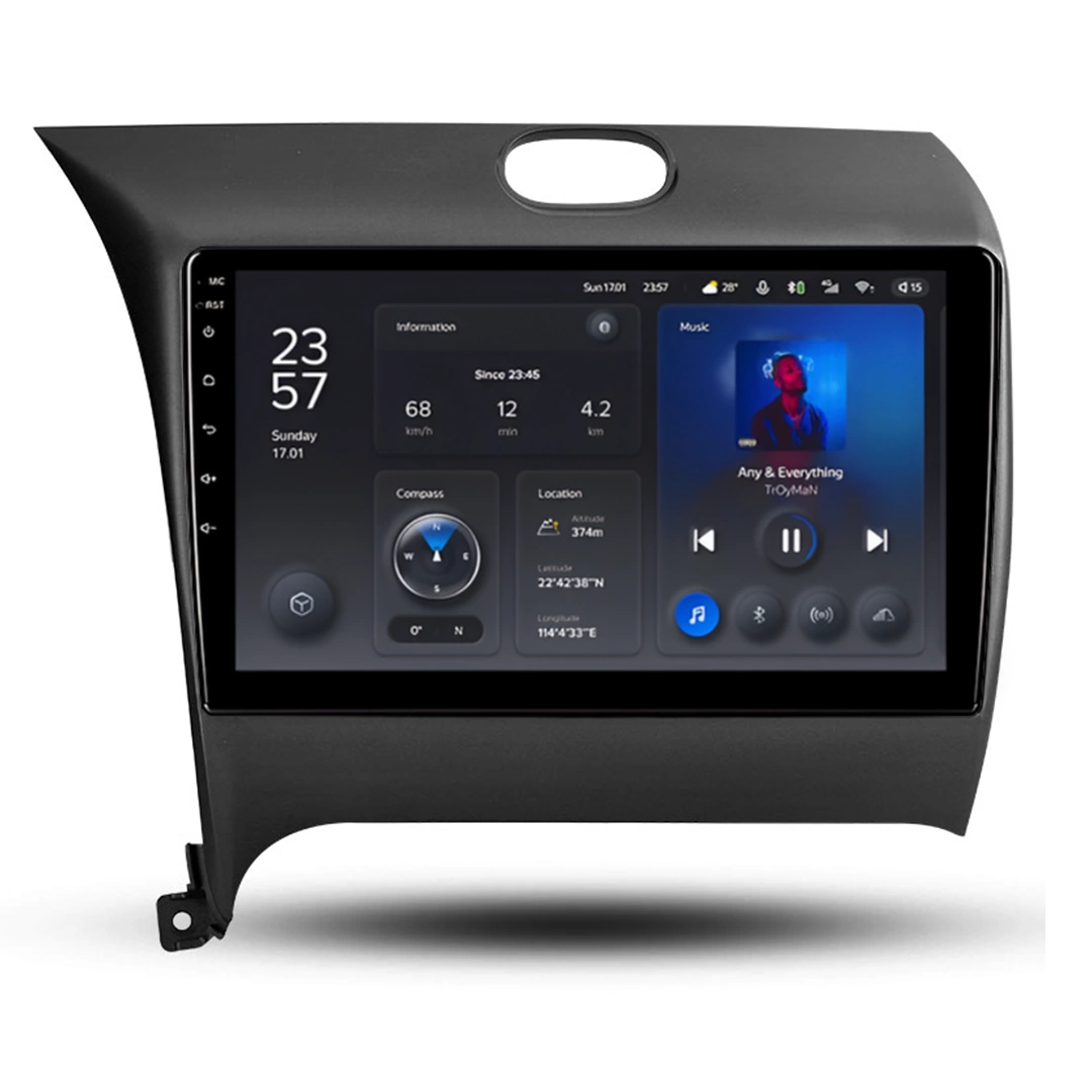 Navigaţie Auto Teyes X1 4G Kia Cerato 3 2012-2017 2+32GB 9" IPS Octa-core — Recenzie Detaliată, Testare & Recomandări